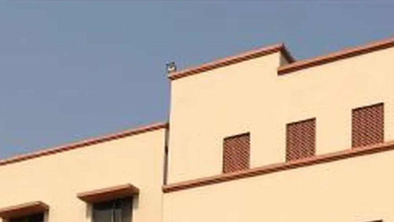 Completed exterior of the NUST 350-bed hostel in Islamabad